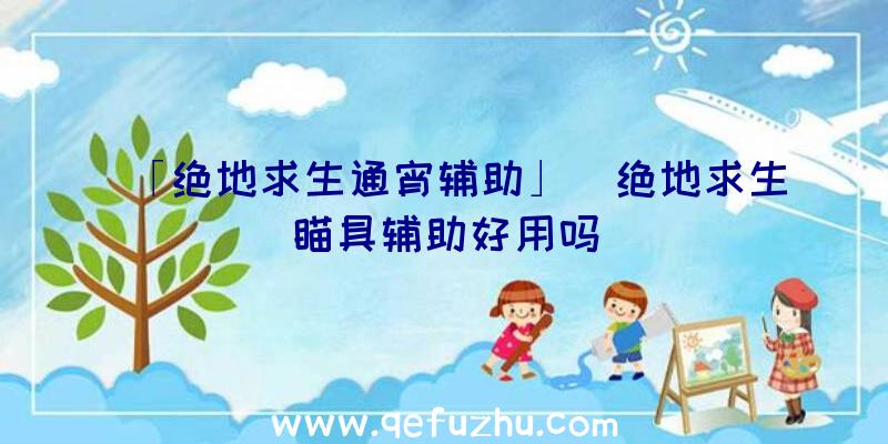 「绝地求生通宵辅助」|绝地求生瞄具辅助好用吗